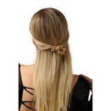 New Obsessions Glossy Metal Knot Otomatik Saç Tokası
