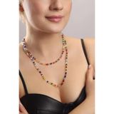 New Obsessions Kristal Boncuk kadın Kolye