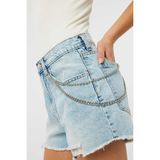 New Obsessions Pantalon Zinciri Zincir Kemer 2 Sıralı - Standart - Gümüş