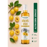 New Organic Geleneksel Altın Erik Meyve Sirkesi 500 ml || Katkısız ve Koruyucusuz