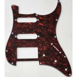 New Orleans NHS9720 İçin Değiştirilebilir Pickguard - Kırmızı - Siyah