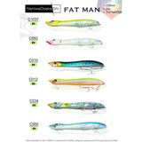 New Osaka Naniwa Osaka Shi Fat Man 135MM 26GR Topwater Su Üstü Maket - 0 - C012