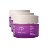 New Paradise Genital Beyazlatıcı Krem Çinko İçermez (Yüz Kol Altı Genital İç Bacak Diz Ve Dirsek) 50 ml (3 paketi)