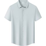 New Performance ARW86206 SERİNTUTAN-ANTİBAKTERİYEL-YÜKSEK KALİTE Çıtçıtlı POLYAMİD Gömlek - Yeşil - 2XL