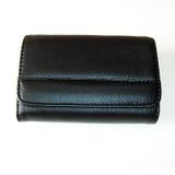 New premium quality leather black camera case For sony DSC—W110(IT005b)