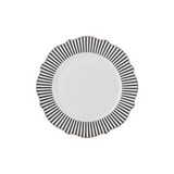 New Romantıc Kırmızı Ince Çizgili Pasta Tabağı 21CM - standart