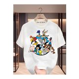 New Shine Looney Tunes Baskılı Oversize T-Shirt