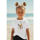 New Shine Sepette 6 Ve Üzeri Alımlarda 1 Tişört Hediyedir - Pokemon Pıkaçu Baskılı Oversize Çocuk T-shirt