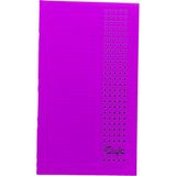New Style Çizgili 40 Yaprak Plastik Kapak A4 Boy Defter - Açık Mor