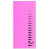New Style Çizgili 40 Yaprak Plastik Kapak A4 Boy Defter - Açık Pembe