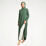 New Team Bambu İz Yapmaz Tesettür Pantolon Astarı- Hafif, Nefes Alan, Rahat ve Terletmeyen İçlik - Beyaz - 2XL