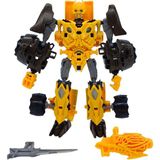 New Toys Arabaya Dönüşebilen Oyuncak Robot 5898-B6 - SARI