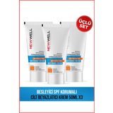 New Well 3 Adet Besleyici SPF Korumalı Cilt Beyazlatıcı Krem 50ML