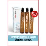 New Well 3 Adet Buz Terapisi,Kırışıklık Karşıtı Göz Bakım Serumu 10ML T10199