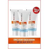 New Well 3 Adet Güneş Kremi Yüksek Koruma Spf 50+ Aloe Vera, T100088