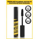 New Well Big Lash Volume Mascara Kirpikleri Kaldıran, Uzatan ve Dolgunlaştıran Maskara 6,5 ml - Şeffaf