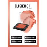 New Well Derma Cover 01 Ten Rengi Mat Toz Allık – Yüksek Pigmentli, Gün Boyu Kalıcı, Her Cilt Tipine Uygun
