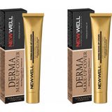 New Well Derma Makeup Cover Yoğun Kapatıcı Fondöten 03 Silver Porselen SPF15 Doğal Ton Dengeleyici