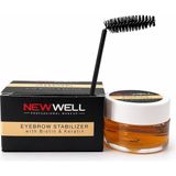New Well Eyebrow Stabilizer Kaş Sabitleyici Jel 15G – Biotin & Keratin Içerikli Şeffaf Kaş Sabitleyici Wax