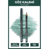 NEW WELL Göz Kalemi NW008 Yeşil Ton Kolay Uygulama Mat Doku ile 8680923304472