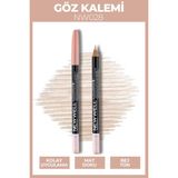 New Well Göz Kalemi NW028 Bej Tonu Kolay Uygulama ile Mat Doku 8680923304670