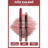 New Well Göz Kalemi NW030 NEWWELL Kırmızı Tonu ile Mat Doku ve Kolay Uygulama Sunar