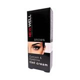 New Well Kaş & Kirpik Boyası 15 ml | Siyah & Kahverengi Seçenek | Uzun Süre Kalıcı Doğal Görünüm | Eyelash & Eyebrow Tint Cream