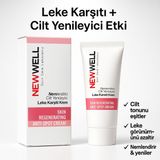 New Well Leke Karşıtı Cilt Yenileyici Krem 50ML Vitamin C + Kolajen ile Etkili Bakım