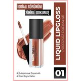 New Well Likit Dudak Parlatıcısı Kırmızı 01 - Parlak Etki, Yüksek Kalıcılık ve Nemlendirme Özellikleriyle - Liquid Lipgloss 01