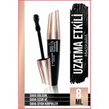 New Well Make Up Station Uzunluk Veren Maskara 8 ml - Black