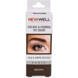 New Well Makeover 15 ml Kahverengi Kaş Kirpik Boyası Hafif Formül ile Doğal Görünüm