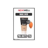 New Well Makeover Pro-matte Foundatıon 753 - Makyaj Süngeri Hediye