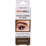 New Well New Well Kaş Kirpik Boyası Light Brown Kaş Boyası