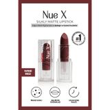 New Well Nue X Silkly Matte Lipstick Wine Red 06, Nuexsilky