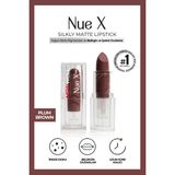 New Well Nue x Silkly Plum Brown 05 Kalıcı Mat Ruj Stick Formda Nemlendirici Özellikli