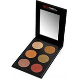 New Well Porcelaın Make Up 6 Pcs. Eyeshadow Palette 51 Göz Farı