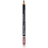 New Well Porcelain Make Up Kahverengi Dudak ve Göz Kalemi – Gün Boyu Kalıcı, Yumuşak ve Kolay Uygulama, 1 Adet