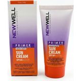 New Well Primer Sun Cream SPF50+ 50 ml – Makyaj Bazlı Güneş Kremi Uva Uvb & Mavi Işık Koruması