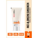 New Well Rice Ginseng Sunscreen SPF50+ Pirinç Özlü 50 ML Güneş Kremi