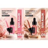 New Well Sıvı Allık Pembe Kremsi Doku Sedefli Bitiş 01 ve 03 Avantajlı Set 2 Li