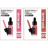 New Well Sıvı Allık Pembe Kremsi Doku Sedefli Bitiş 01 ve 03 Nolu Avantajlı 2 Li Set