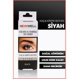 New Well Siyah Kaş & Kirpik Boyası Doğal Görünüm Sunan 60 Uygulama Kapasitesine Sahip