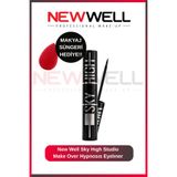 New Well Sky Hıgh Studio Make Over Hypnosıs Eyelıner Waterproof & Makyaj Süngeri Hediye