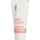New Well Ton Eşitleyici Yüz Güneş Kremi 50 ml SPF50+ Aydınlatıcı Pembe Cilt Tipi İçin Yüksek Koruma
