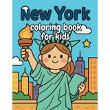 "New York Coloring Book for Kids – Fun and Educational City Adventure!" Bold and Easy