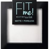 New York Fit Me Matte+Poreless Pudra - 90 Translucent (Transparan)