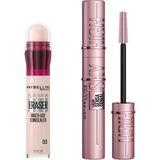 New York Instant Anti Age Eraser Kapatıcı - 03 Fair & Lash Sensational Sky High Maskara Makyaj Set
