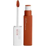New York Super Stay Matte Ink Likit Mat Ruj - 135 Globe-Trotter (Kahverengi)