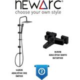 Newarc 440536 Aqua Siyah Batarya Set