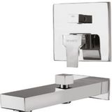 Newarc 941131 Valfli Gagalı Aqua Gri Ankastre Banyo Bataryası